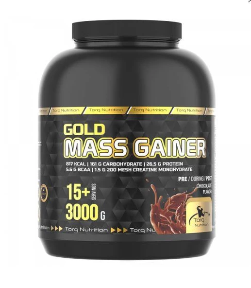 Torq Nutrition Gold Mass Gainer 3000g - Çikolata
