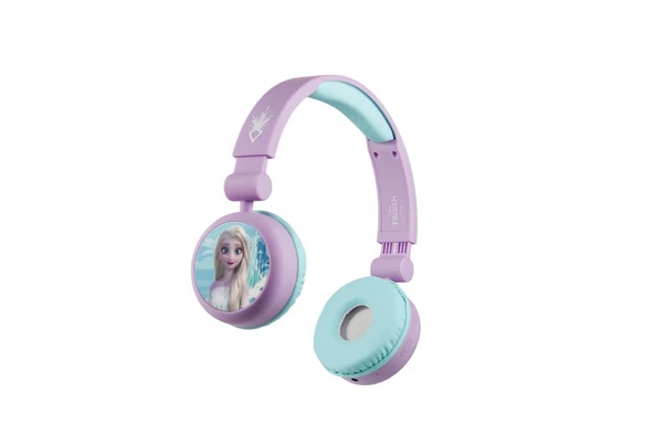 Bluetooth Kulaklık Disney Frozen Karlar Ülkesi Anna Elsa Mikrofonlu Kablosuz Çocuk Kulaklığı Lisanslı DY-9966-FR - 6