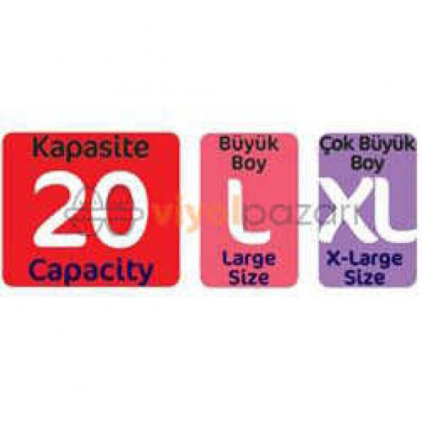 20 li Yumurta Viyolü 25 Lbs (ÇOK BÜYÜK BOY XL VE ÇİFT SARI VİYOLÜ) - 3