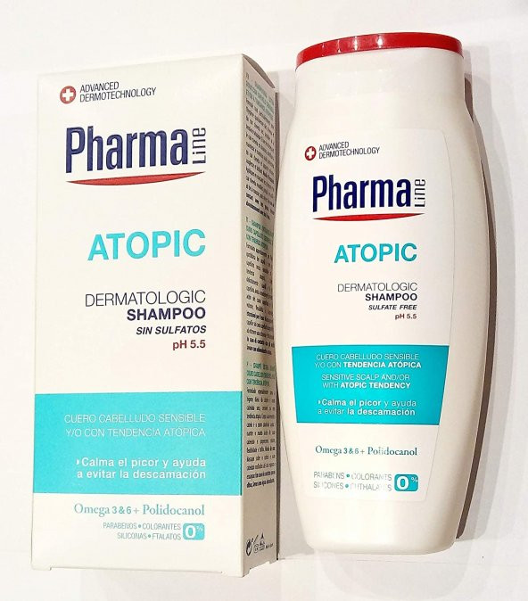 Pharmaline Pl12512 Shampoo Pharmaline Atopic 1 Paket (1 x 250 ml)