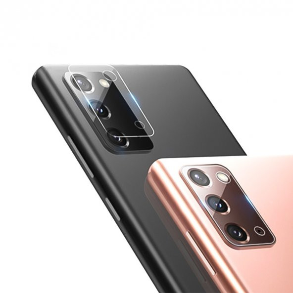Samsung Galaxy Note 20 Kamera Lens Koruyucu 3D Cam - 2