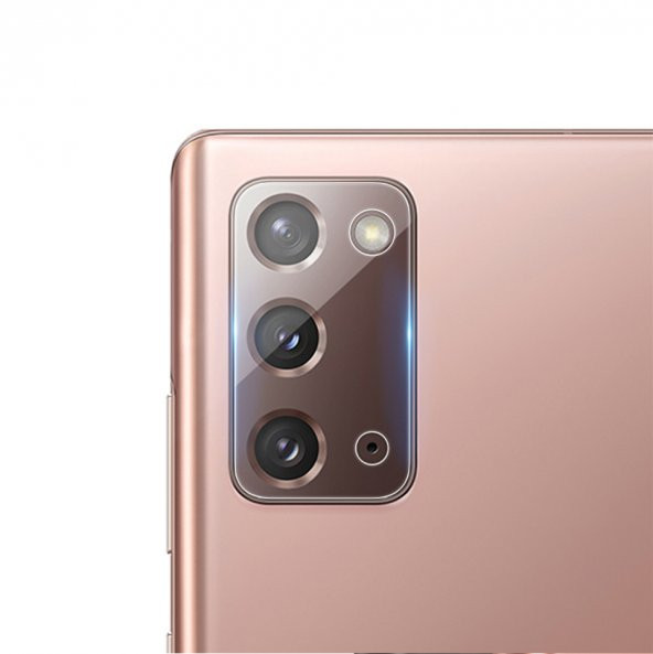Samsung Galaxy Note 20 Kamera Lens Koruyucu 3D Cam - 3