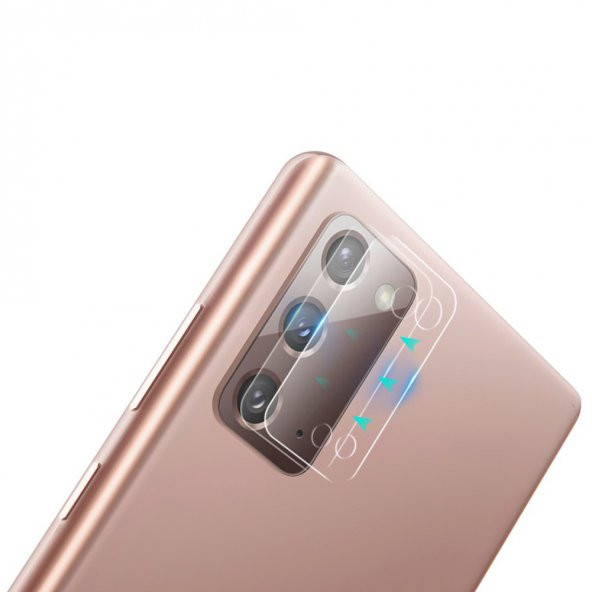 Samsung Galaxy Note 20 Kamera Lens Koruyucu 3D Cam - 4
