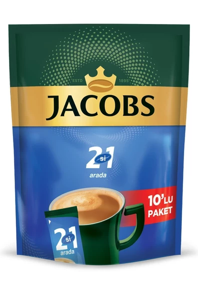 Jacobs 2'si 1 Arada Kahve 100 x 10.5 G