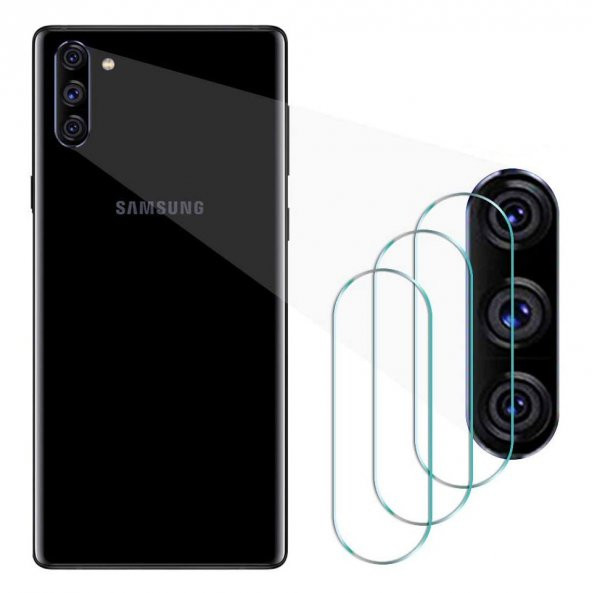 Samsung Galaxy Note 10 Kamera Lens Koruyucu 3D Cam - 5