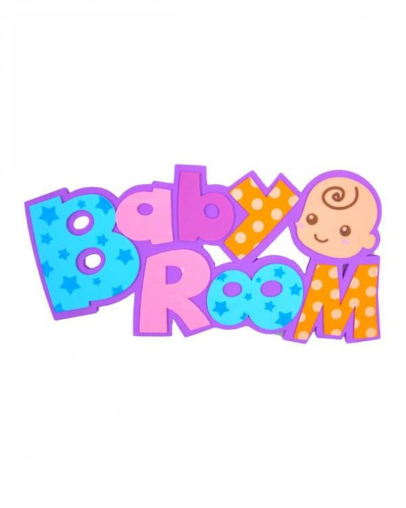 Dolphin Baby Room Duvar-Kapı Süsü Eva Sticker WS-105542