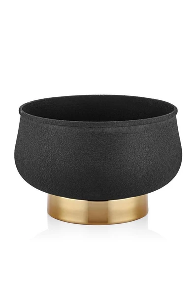 SETABİANCA TEXTURED DARKSAKSI DARK GOLD29*29*20 CM