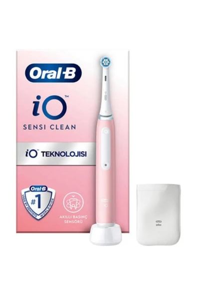 Oral-B iO Sensi Clean Şarjlı Diş Fırçası Blush Pink