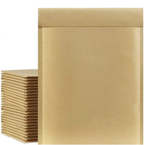 Kraft Kaplı Balonlu (Baloncuklu pat pat) Zarf 24x32+5cm 100 Adet ürün görseli