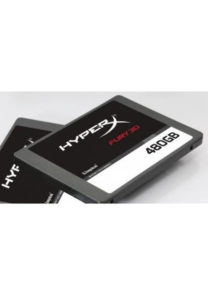 Kingston HyperX Fury 3D KC-S44480-6F SATA 3.0 2.5" 480 GB SSD - 5