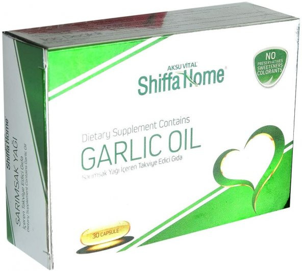 Shiffa Home Sarımsak Yağı Softjel 1 Paket (1 x 1 Adet)