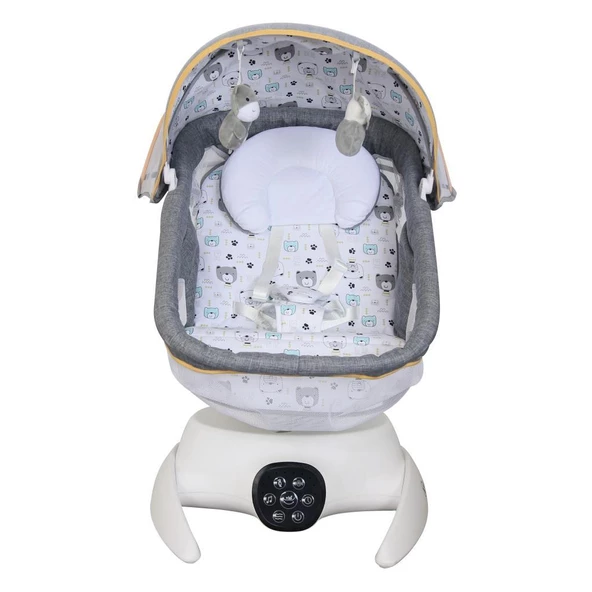 TommyBaby Vomero Rosy 3 kademeli Elektrikli Beşik 2in1 Beşik Ana kucağı - 4