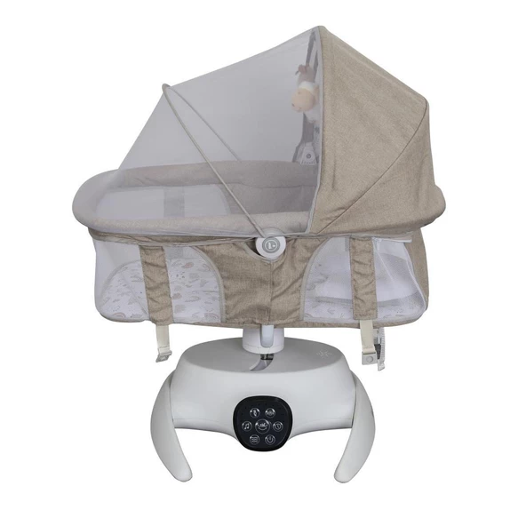 TommyBaby Vomero Rosy 3 kademeli Elektrikli Beşik 2in1 Beşik Ana kucağı - 8