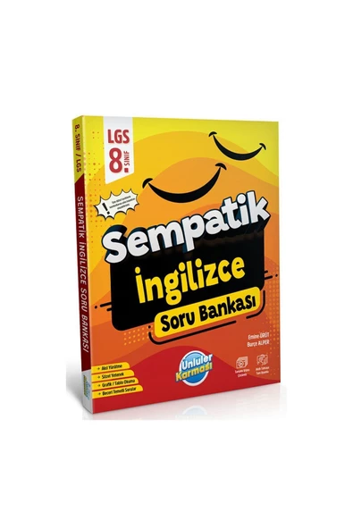ÜNLÜLER KARMASI 8. SINIF SEMPATİK İNGİLİZCE SORU BANKASI - 1
