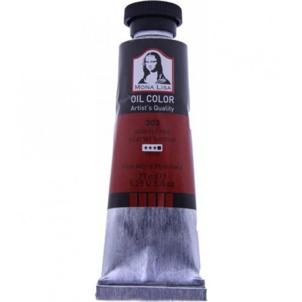 SUDOR YAGLI BOYA MONALISA 37 ML SCARLET KIRM.303