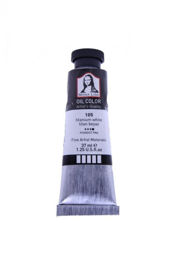 SUDOR YAGLI BOYA MONALISA 37 ML TITAN BEYAZ 105 ürün görseli