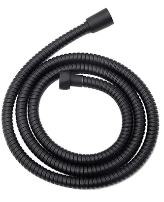 WUVERA Turbo Pervaneli 5 Fonksiyonlu Duş Başlığı 150 Cm Siyah Duş Hortumu Ve Mafsal Set - 5