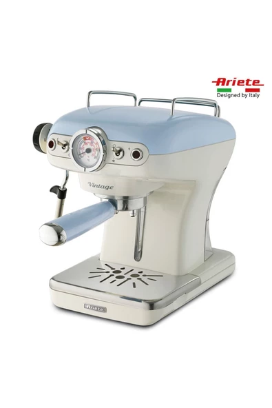 Ariete Mavi Vintage Cappuccino/Espresso Makinesi