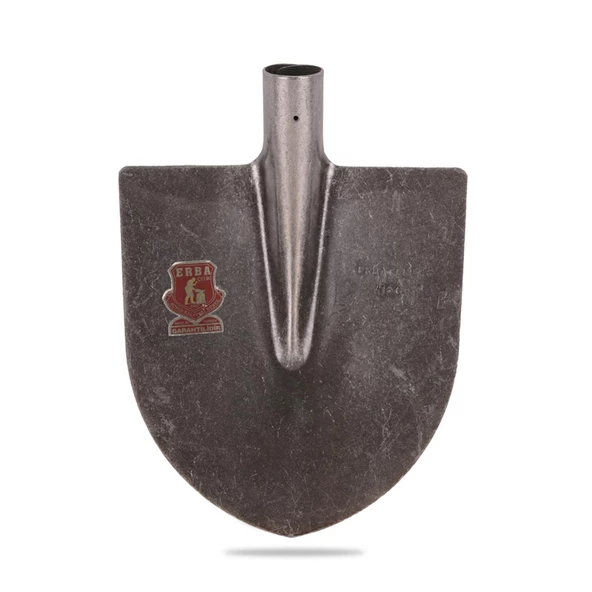 Sapsız Çelik Bahçe Küreği Toprak Bel Belleme Çapalama Aleti Metal Kürek 28 cm Keskin Sağlam - Resim 4