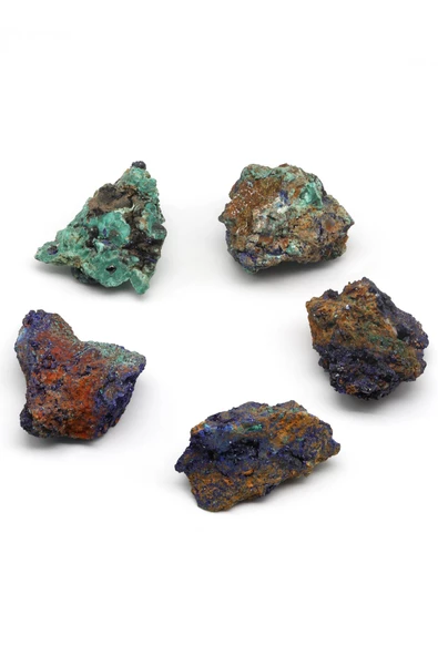 Azurit Doğal Taş Ham Parça - 2