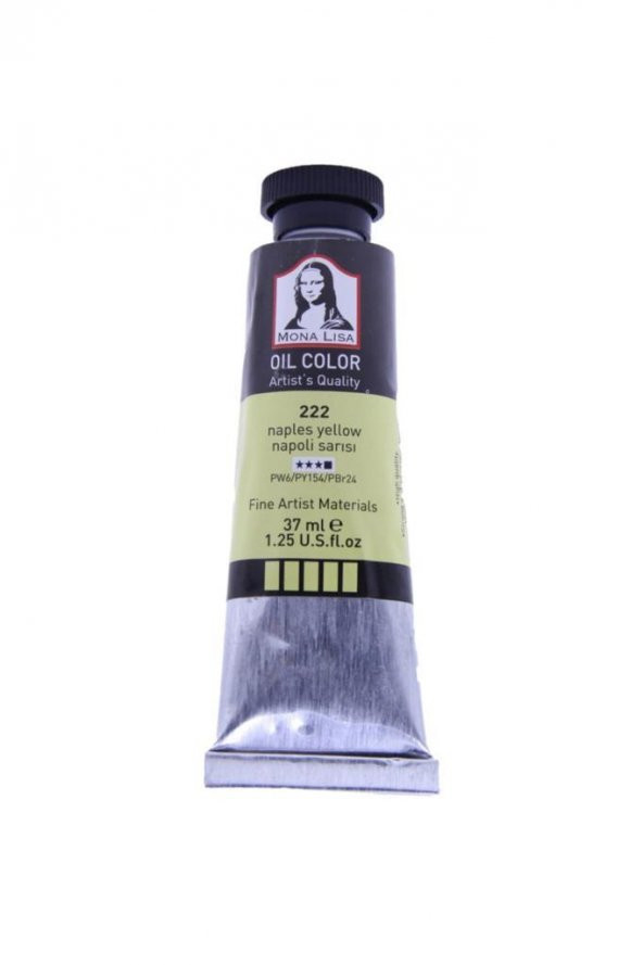 SUDOR YAGLI BOYA MONALISA 37 ML NAPOLI SARI 222