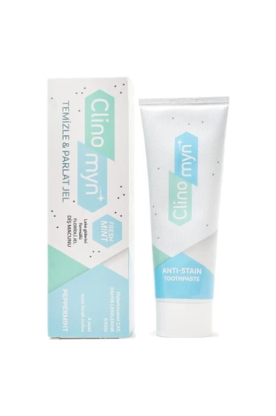 Clinomyn Fresh Diş Beyazlatan Ve Parlatan Temizle Parlat Jel Diş Macunu 75 Ml - 2