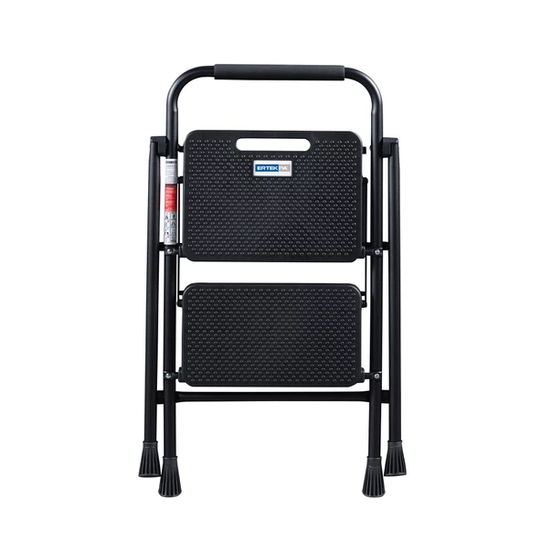 ERTEKPA 2 Basamak Siyah Merdiven Geniş Basamaklı EUROTOWER, ET2 - 10