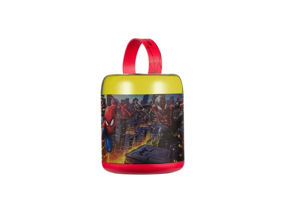 Marvel Spıder-Man Bluetooth Hoparlör ve Mikrofon Kablosuz Marvel Spıderman Karaoke Seti Mikrofonlu - 5