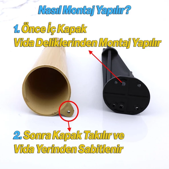 Açılı Konik 12 cm Açık Ceviz Renk Ayak Mobilya Yükseltici Baza Ayağı Koltuk Kanepe Altı Puf Ayakları - 5