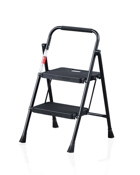 ERTEKPA 2 Basamak Siyah Merdiven Geniş Basamaklı EUROTOWER, ET2 - 2