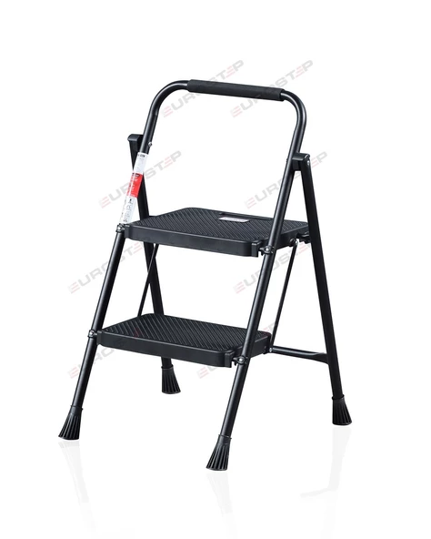 ERTEKPA 2 Basamak Siyah Merdiven Geniş Basamaklı EUROTOWER, ET2 - 7