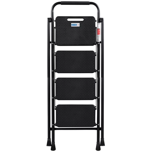 ERTEKPA 4 Basamak Siyah Merdiven Geniş Basamaklı EUROTOWER, ET4 - 12