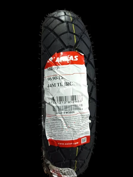 Anlas Lastik 90/90-12 Mb-79 Tubeless