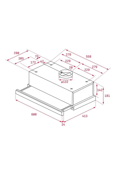 Teka Tl 6210 Wh Beyaz Sürgülü Aspiratör - 3