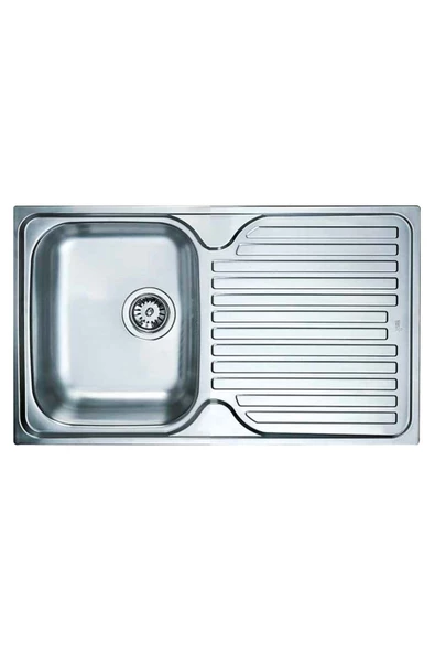 Teka Princess 50 B Mikro Keten Dokulu Tek Gözlü Sağ Damlalıklı Eviye (.40109053) - 1