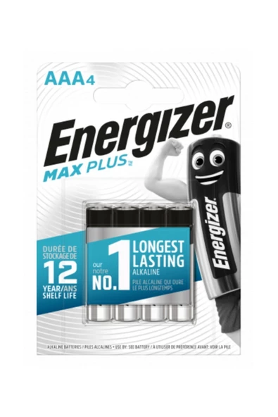 Energizer Max Plus Alk Aaa 4'lü Pil