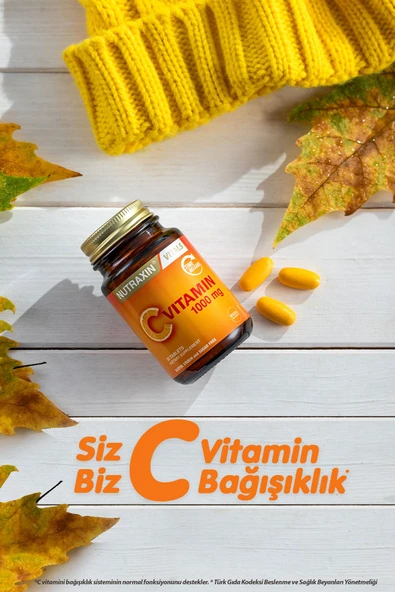 NUTRAXIN C VİTAMİN 1000MG 30 TABLET - 3