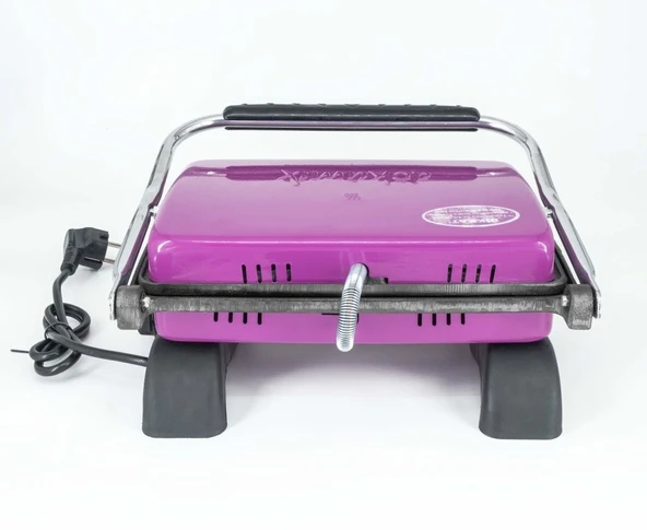 Dökümix Demir Döküm Lila 1800 Watt 4-6 Dilim Ev-Sanayi-Büfe Tipi Tost Makinası ve Izgara - 6