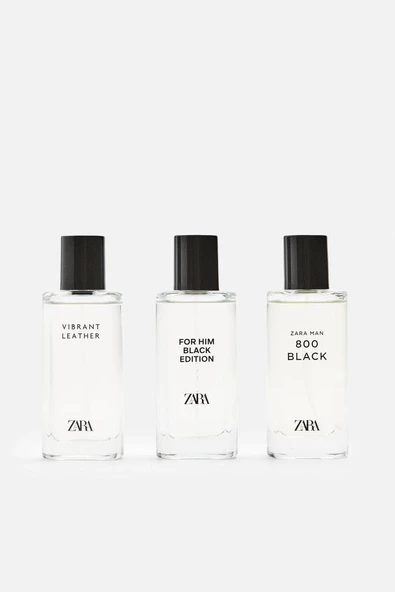 ZARA IN BLACK SET 3 X 40 ML  - 3 LÜ ERKEK PARFÜMÜ - Resim 3