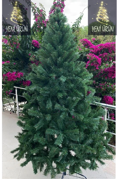 Winterfest Yılbaşı Çam Ağacı 210 Cm 800 Gür Dallı Demir Ayak Demir Gövdeli - Resim 2