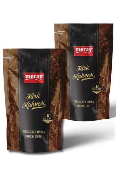 Türk Kahvesi 250 gr Kilitli Poşet x 2