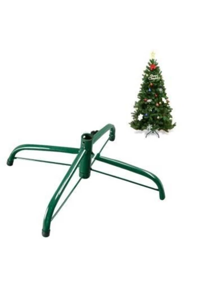Winterfest Yılbaşı Ağacı Için Özel Üretim Demir Ayak 150-180-210-240-300 Cm Ağaçlara Uyumlu - 2