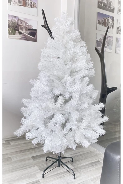 Winterfest Beyaz Yılbaşı Çam Ağacı 150 Cm 300 Dal - 2