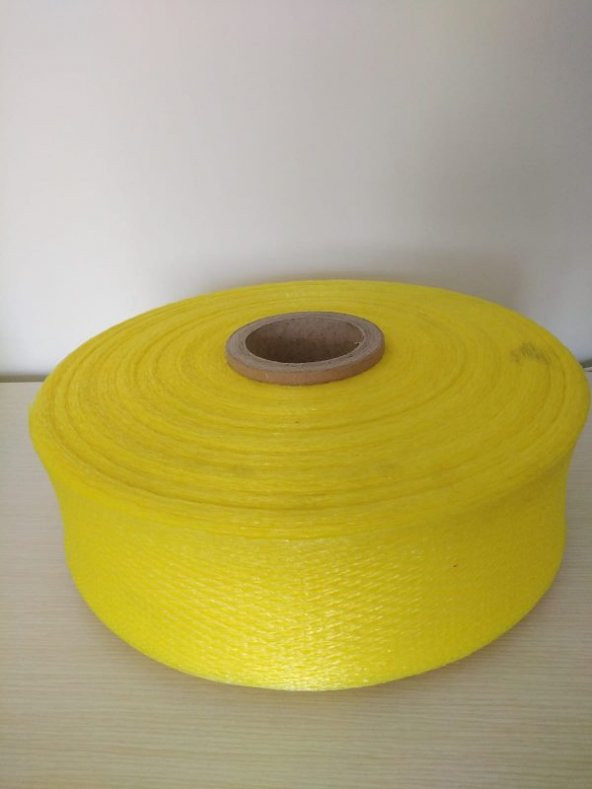 Ürün Paketleme Filesi 1000Metre Dokuma file Sarı - 3