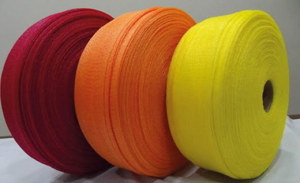 Ürün Paketleme Filesi 1000Metre Dokuma file Sarı - 4