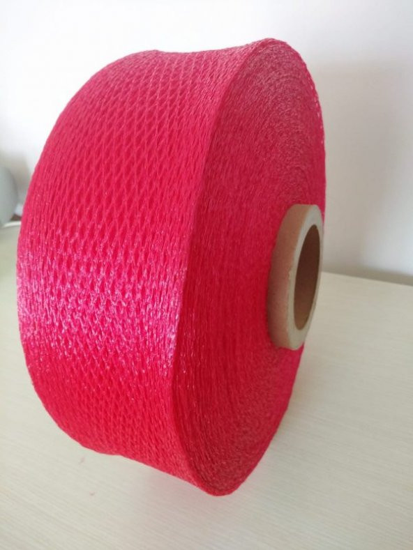 Tüp File Paketleme Filesi Dokuma (1000Metre) Kırmızı - 2