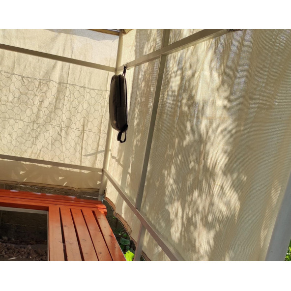 Gölgelik File %95lik 1M En Şeritli Halkalı - 2