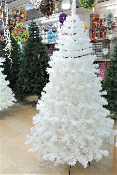 Winterfest Beyaz Yılbaşı Ağacı 180 Cm 600 Gür Dallı VE ÇANTALI - 2