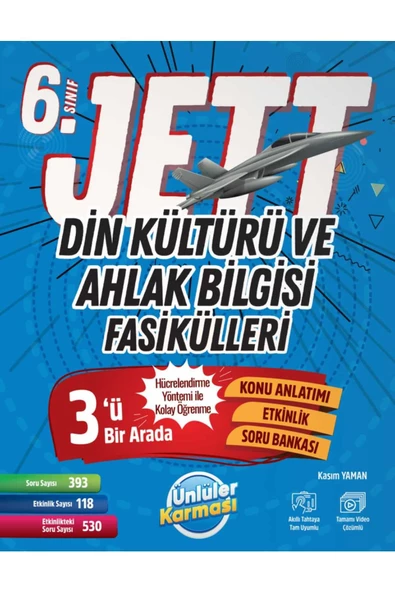 Ünlüler Karması 6 Sınıf Jett Din Kültürü ve Ahlak Bilgisi Fasikülleri