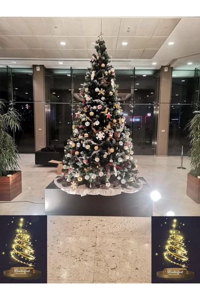 Winterfest Yılbaşı Ağacı 300 Cm 1750 Dal - 2
